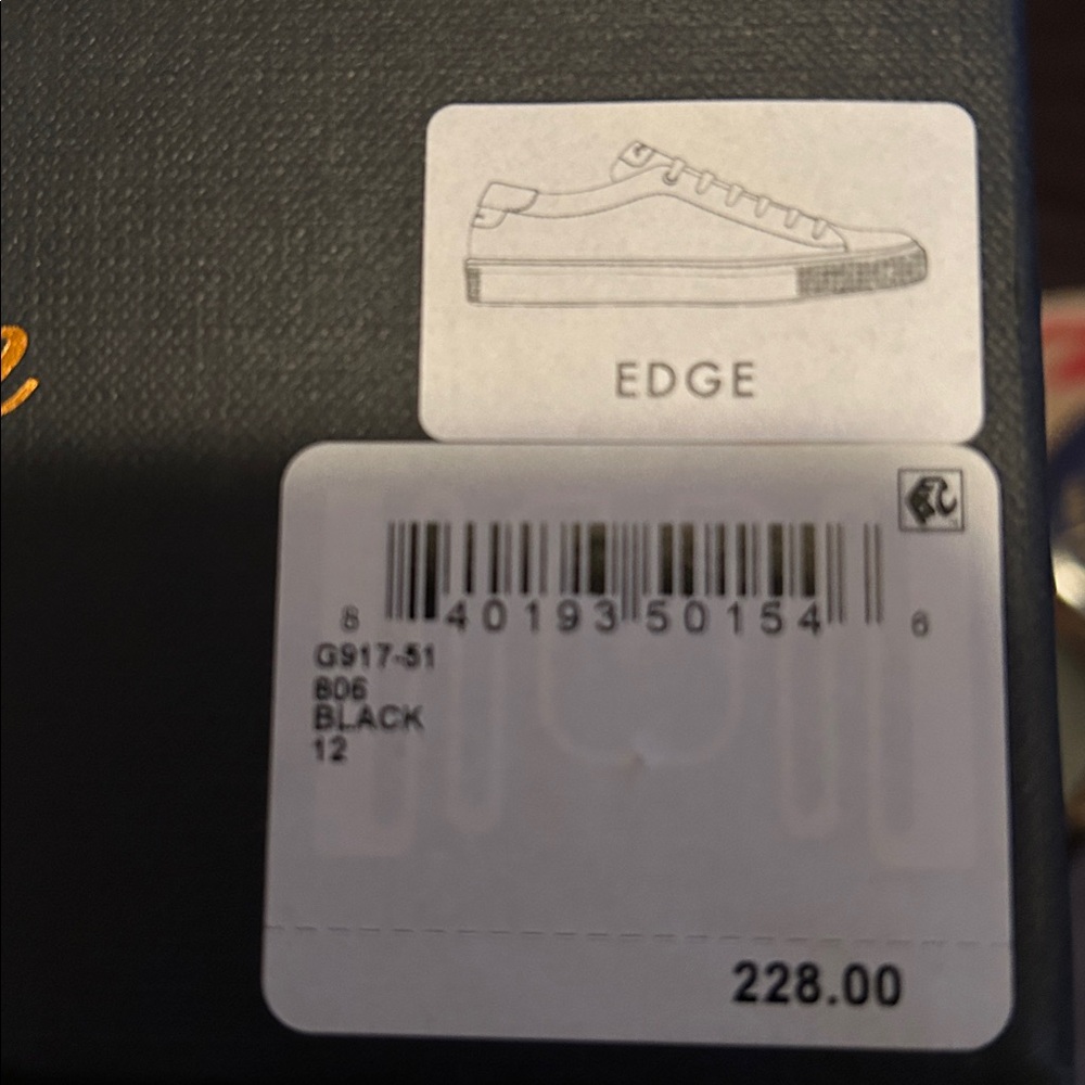 Good Man Brand EDGE black leather shoes size 12 EUC in box only worn 3 times - Picture 10 of 10